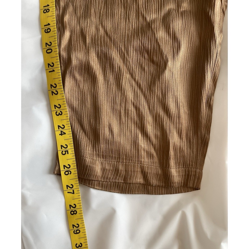 Soft Surroundings 1X Cupro Straight Leg Pants Pull On Lightweight Silky Beach - Picture 7 of 11